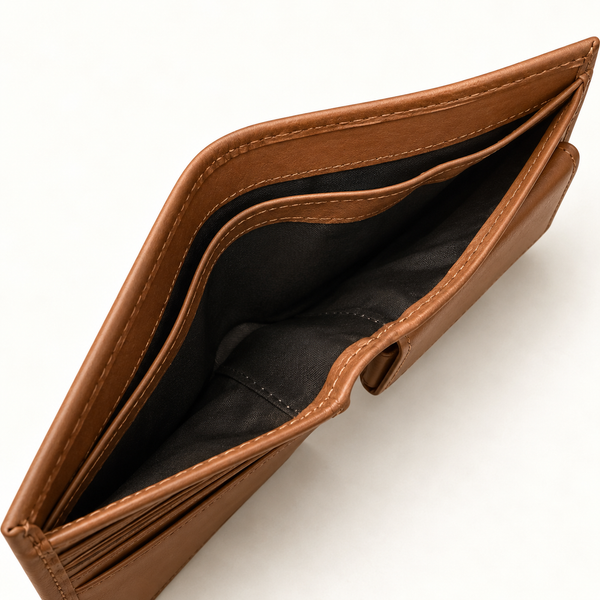 Polo Ralph Lauren Wallet for Men Bifold Billfold Wallet with Coin Pocket Calf Leather RRP£150