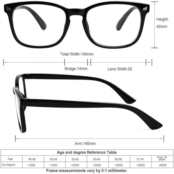 Blue Light Blocking Eye Glasses - Anti Headache Anti Eye Strain -HD Vision Computer Gaming Eye Glasses - Anti Glare Glasses with Blue Light Filter - Blue Light Blocking Glasses for Men Women - www.oliveroutlet.com