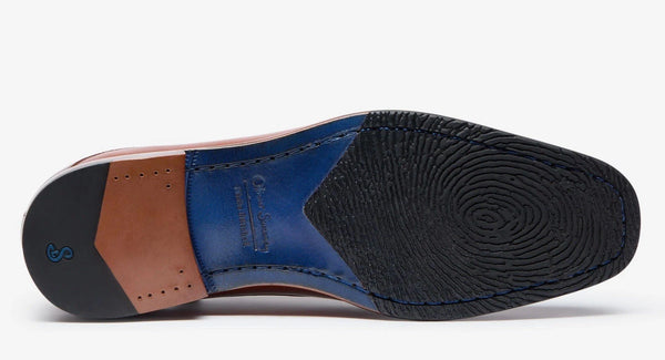 Oliver Sweeney Joel Antiqued Leather Derby Shoes UK 7 RRP£179